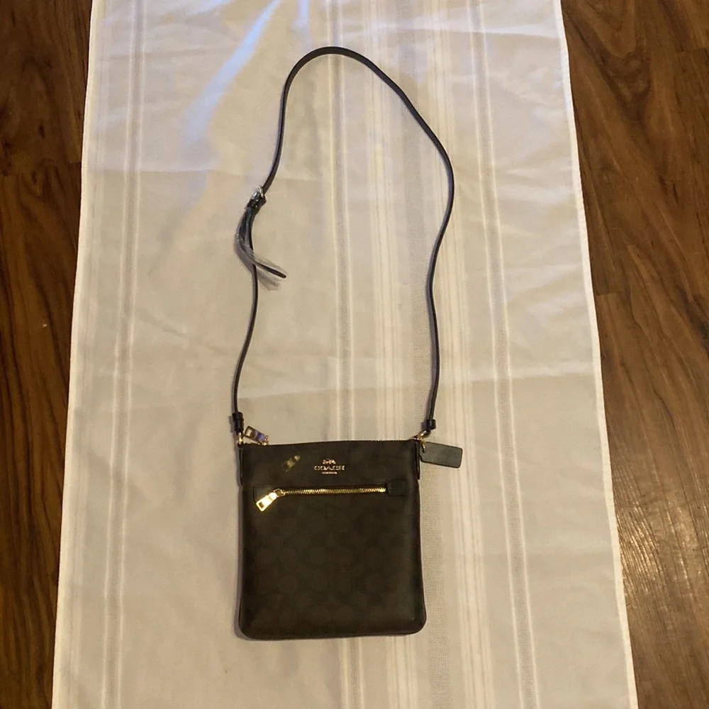 Authentic Coach Rowan File Bag - Picture 2 of 7